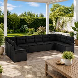 10-Piece Modular Garden Sofa Set Specifications