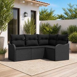 4-Piece Modular Garden Sofa Set Specifications and Details