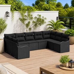 9-Piece Modular Garden Sofa Set Specifications and Details