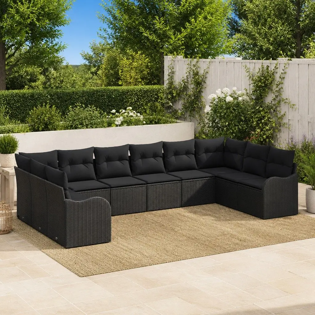 10-Piece Modular Garden Sofa Set