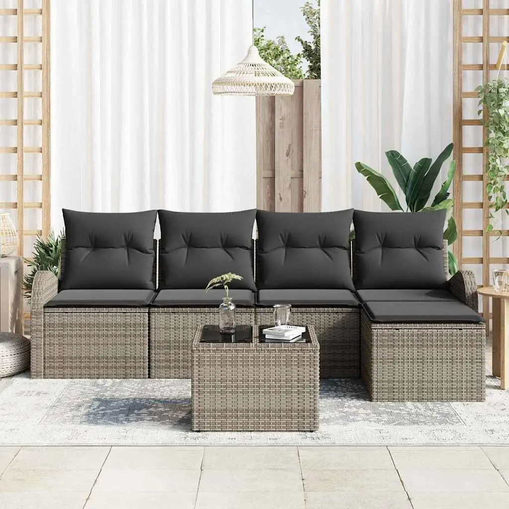 6-Piece Modular Outdoor Sofa Set