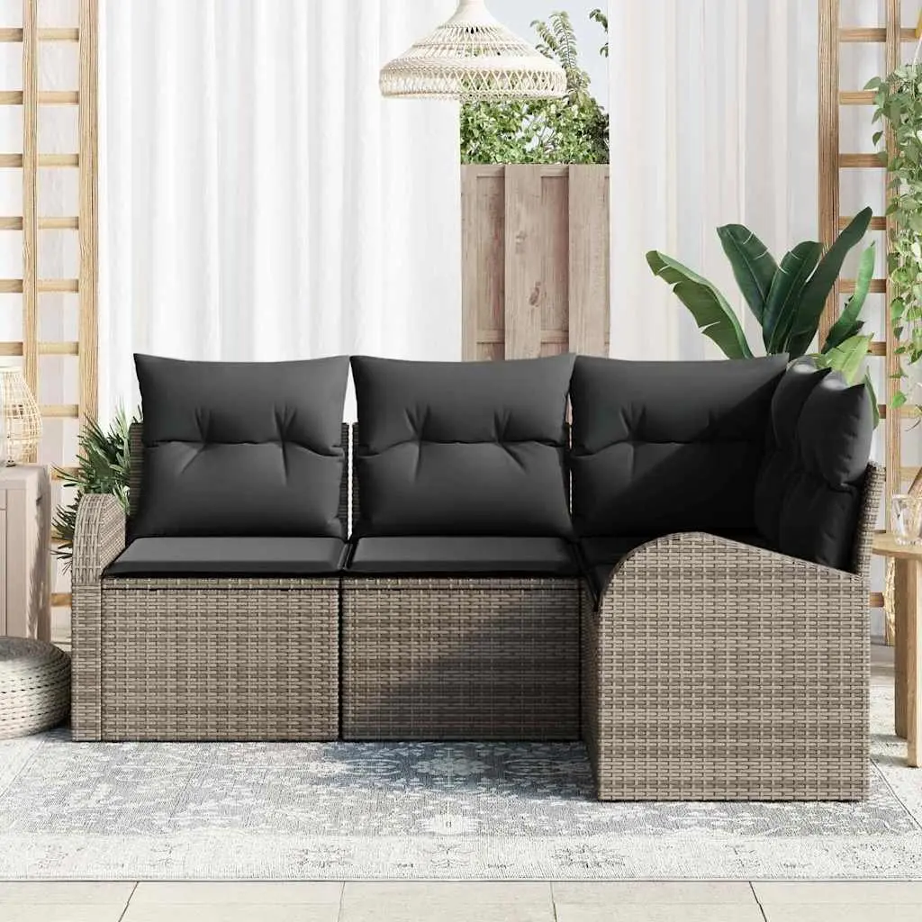 4-Piece Modular Garden Sofa Set
