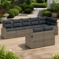8-Piece Modular Outdoor Sofa Set Specifications Overview