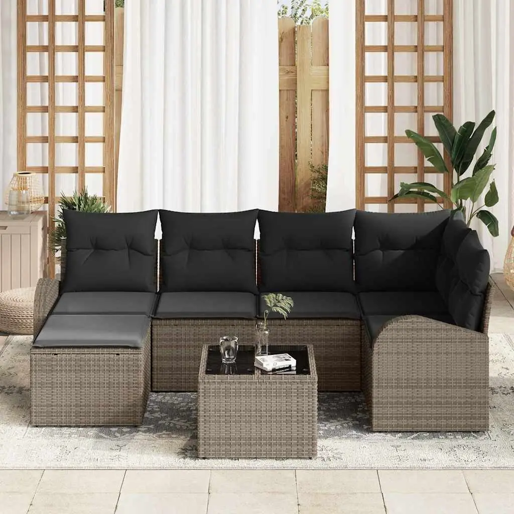7-Piece Modular Garden Sofa Set