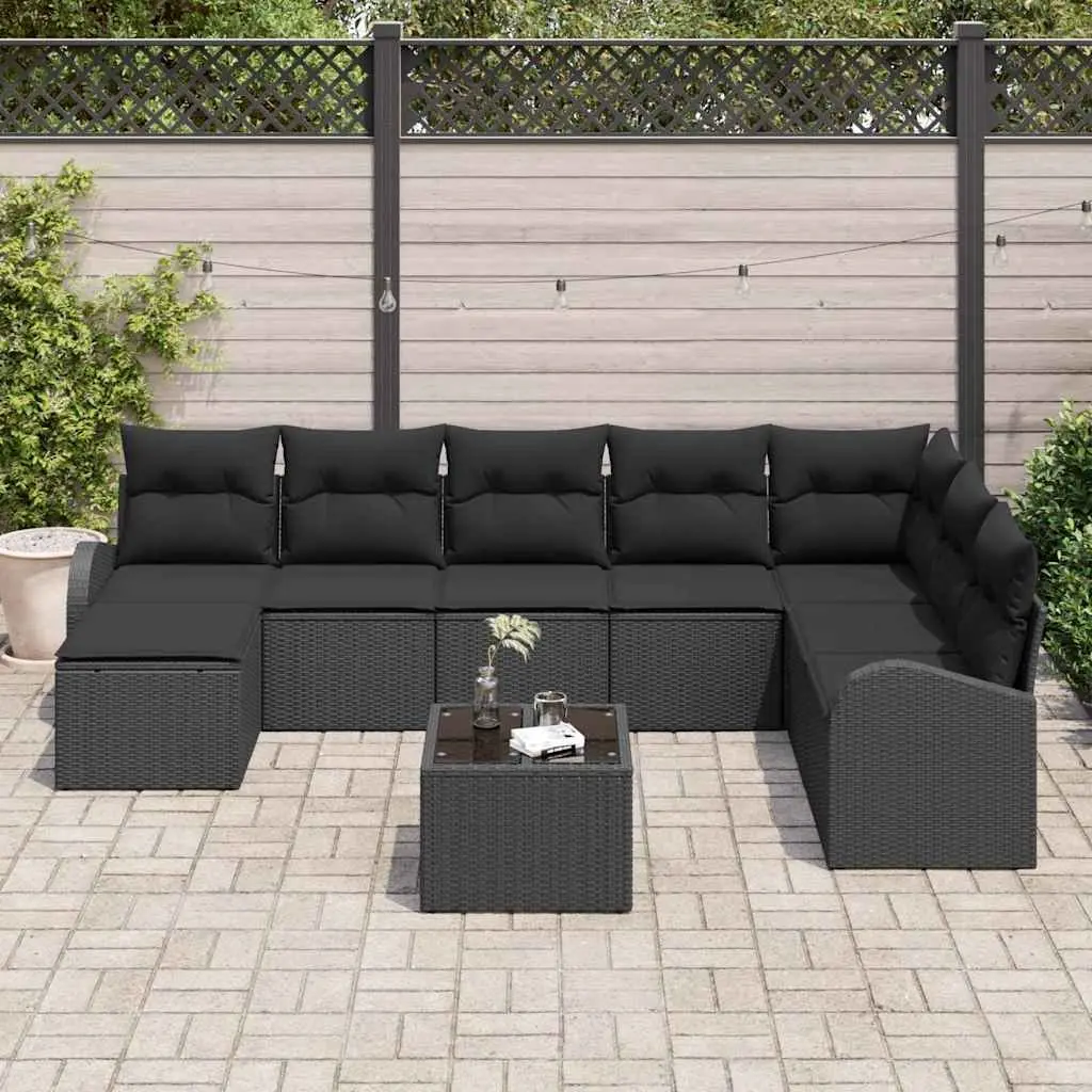 9-Piece Modular Garden Sofa Set