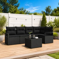 Specifications for Outdoor 6-Piece Modular Sofa Set