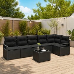 7-Piece Modular Garden Sofa Set: Specs and Features