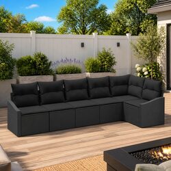 Specifications of 6-Piece Outdoor Sofa Set with Storage Bag