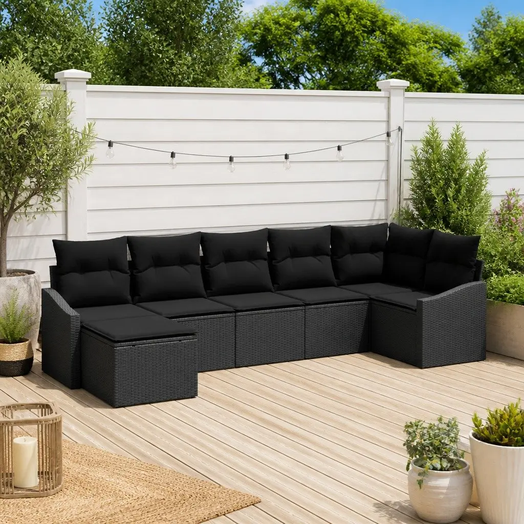 Modular 7-Piece Garden Sofa Set