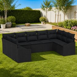 9 Piece Modular Sofa Set: Dimensions and Features