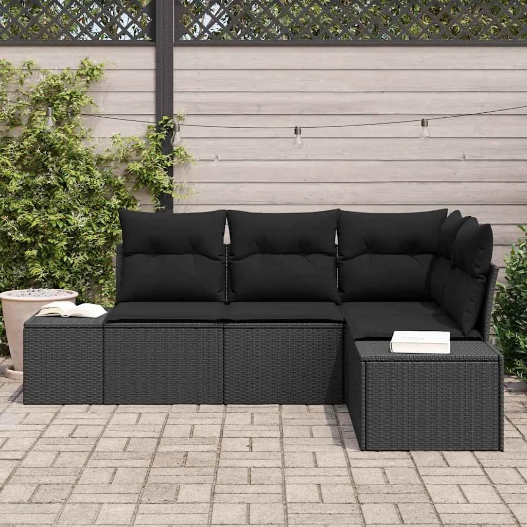 4-Piece Modular Garden Sofa Set
