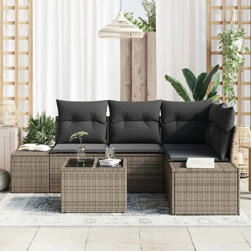 Light Grey Modular Garden Sofa Set