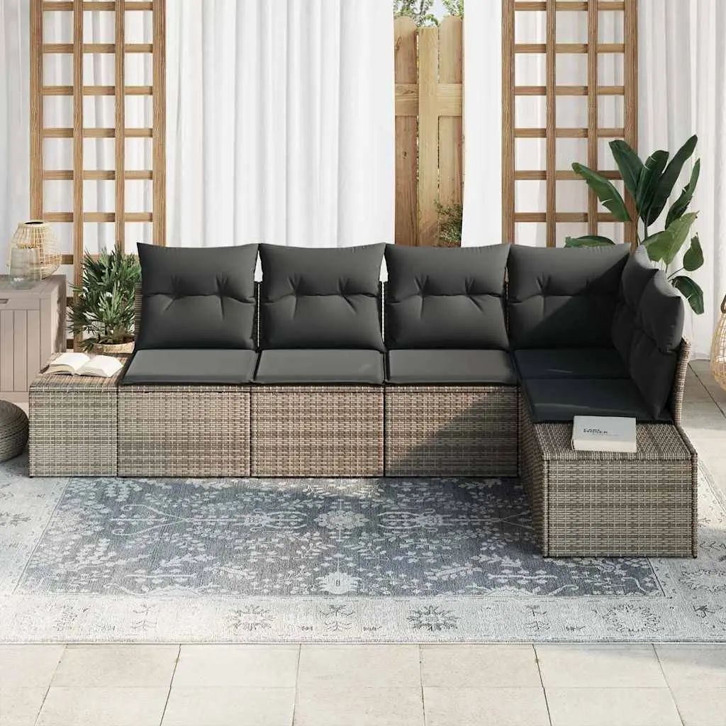 5 Piece Outdoor Sofa Set
