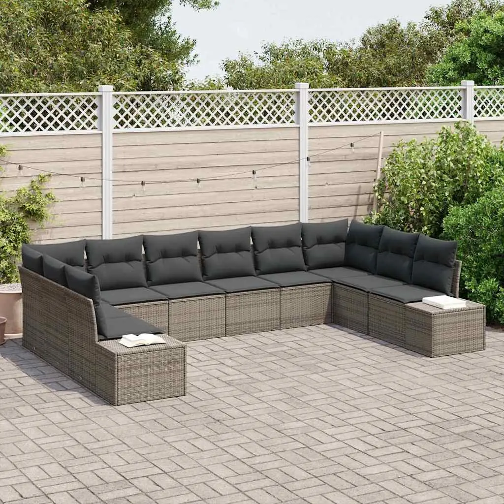 10-Piece Modular Garden Sofa Set