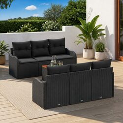 Specifications of the 7-Piece Modular Garden Sofa Set