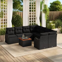 Specifications of 9 Piece Modular Garden Sofa Set