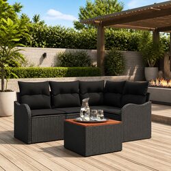 Specifications of 5-Piece Modular Garden Sofa Set