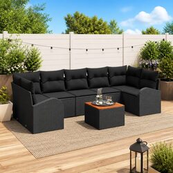 8-Piece Modular Garden Sofa Set Specifications