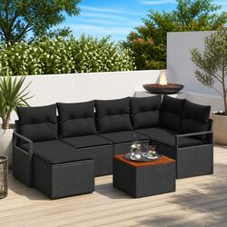 Modular Garden Sofa Set 7 Pieces - Specs and Details