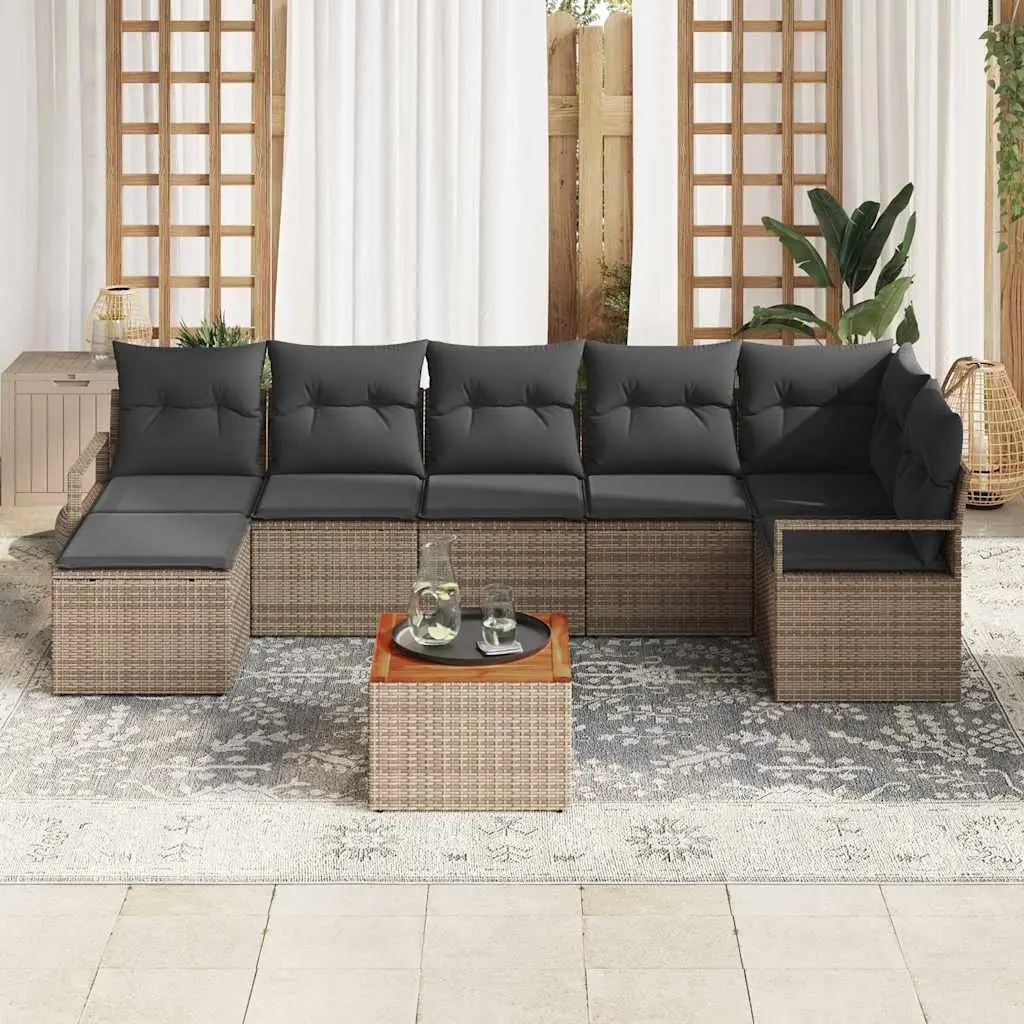 8-Piece Modular Outdoor Sofa Set