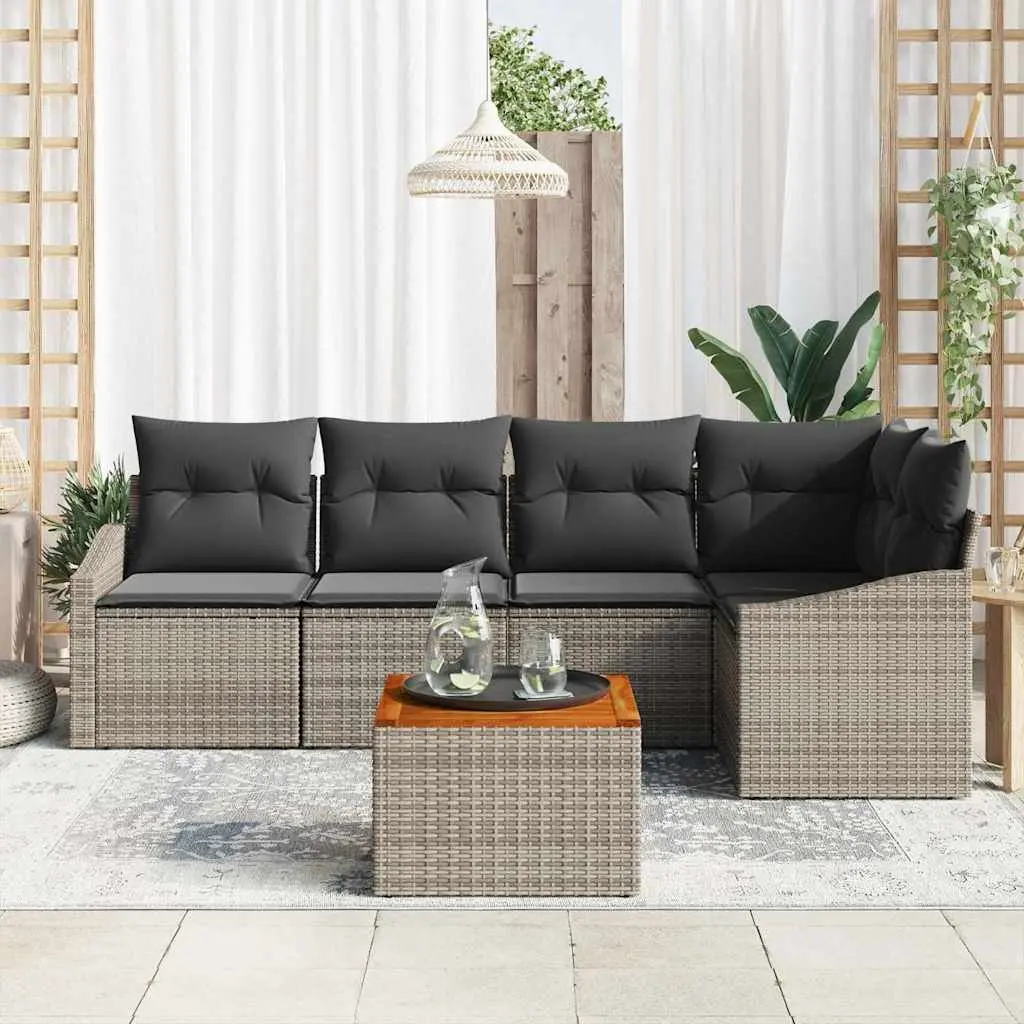 6-Piece Modular Garden Sofa Set
