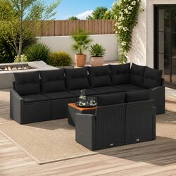 Specifications of 9-Piece Modular Garden Sofa Set
