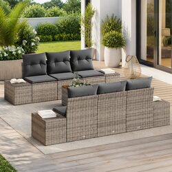 7-Piece Garden Sofa Set - Specifications and Features