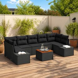 8 Piece Garden Sofa Set: Specs and Features Overview