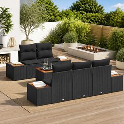 Specifications of 6-Piece Garden Sofa Set: Modular Design