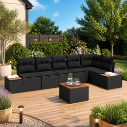 6-Piece Modular Sectional Lounge: Specs and Features