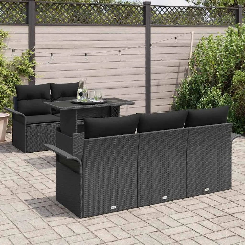 6-Piece Modular Garden Sofa Set