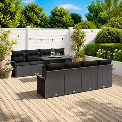 9 Piece Modular Garden Sofa Set: Specs and Features