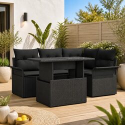 5-Piece Modular Garden Sofa Set Specifications and Features
