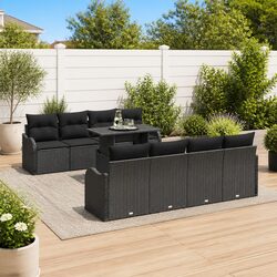 9 Piece Modular Garden Sofa Set Specifications and Features