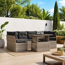 Specifications of the 7-Piece Modular Garden Sofa Set