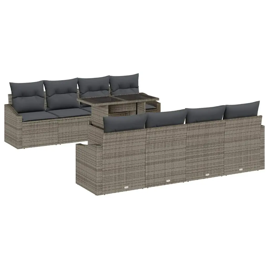 9-Piece Modular Garden Sofa Set