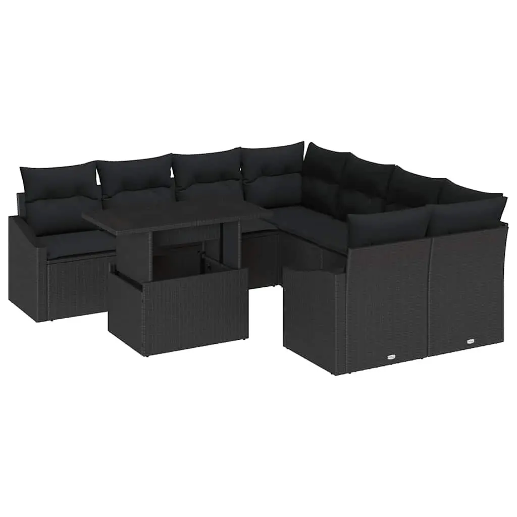 9-Piece Modular Garden Sofa Set