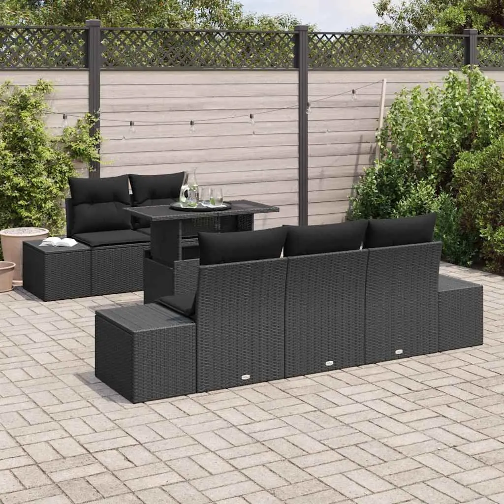 6-Piece Modular Garden Sofa Set