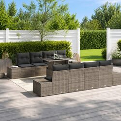 9-Piece Garden Sofa Set: Specifications and Details