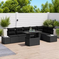 Specifications of 7pc Outdoor Rattan Sofa Set with Storage
