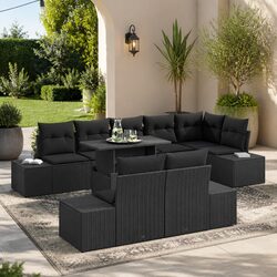 Specifications of the 9-Piece Outdoor Garden Sofa Set