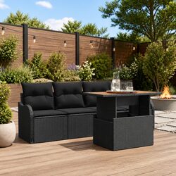 Detailed Specs of 5-Piece Outdoor Garden Sofa Set