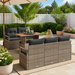 6-Piece Modular Outdoor Sofa Set Specifications