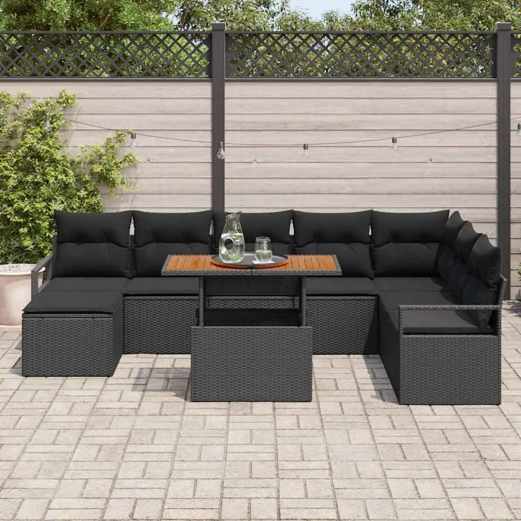 9-Piece Modular Garden Sofa Set