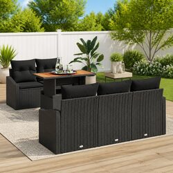 Specifications for 6-Piece Modular Sofa Set with Storage