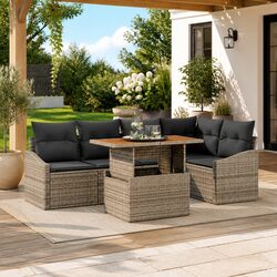 Specifications of Modular 6-Piece Outdoor Furniture Set