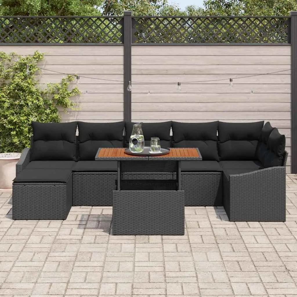 8 Piece Modular Garden Sofa Set