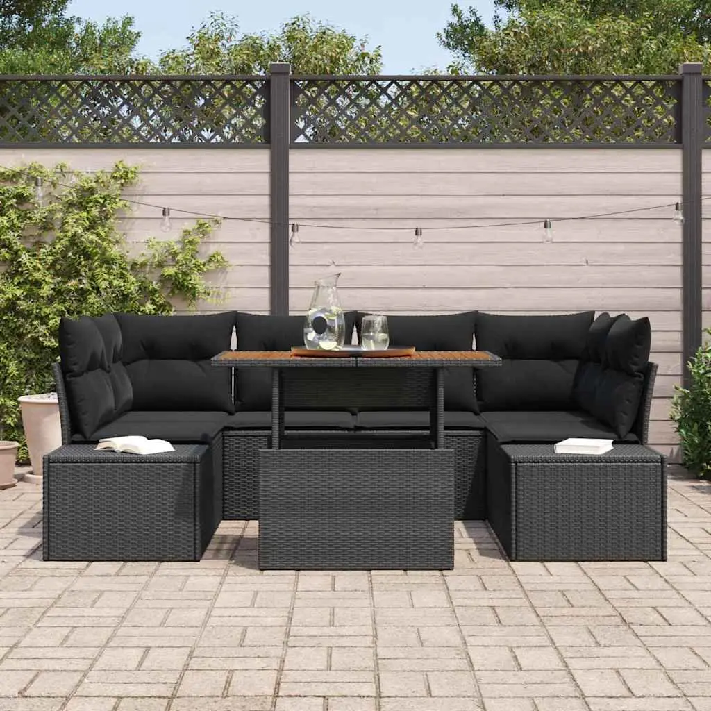 7-Piece Modular Garden Sofa Set