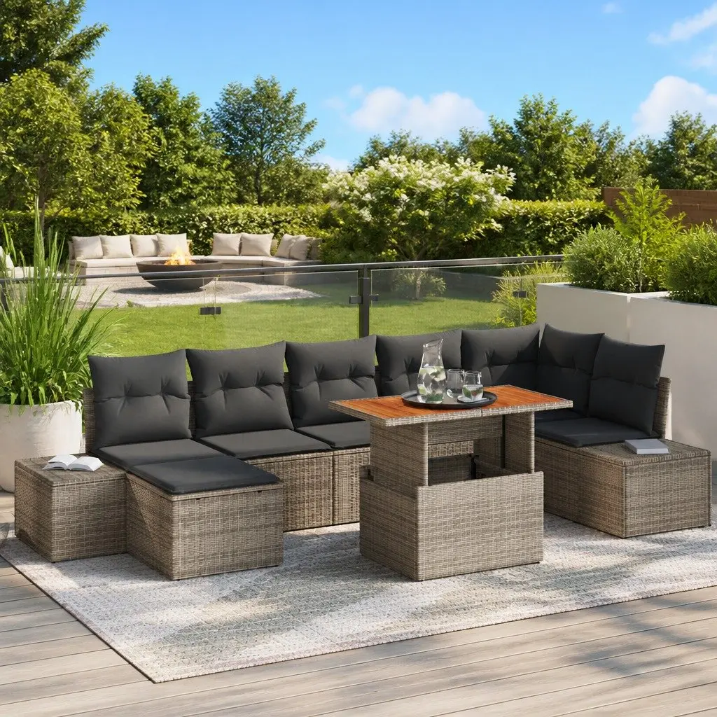 8-Piece Garden Sofa Set