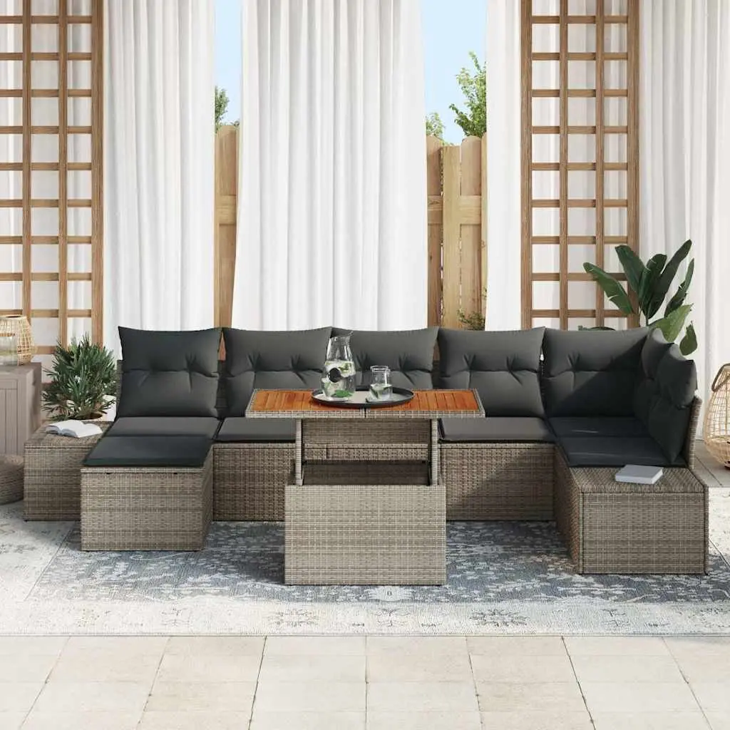 8-Piece Garden Sofa Set